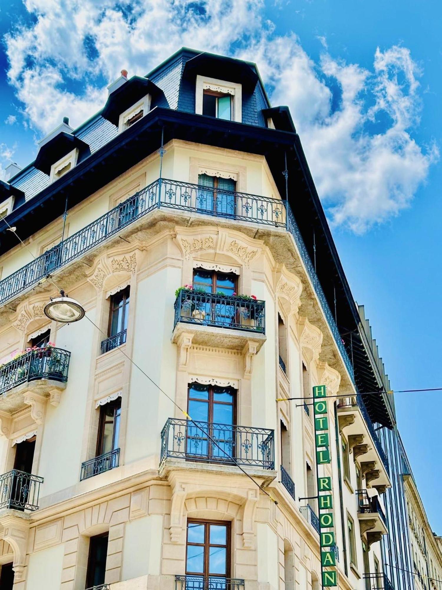 Rhodania Boutique Hotel Geneve Exteriör bild
